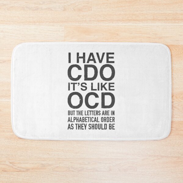 Item preview, I Have Cdo Like Ocd designed and sold by InsidePint.
