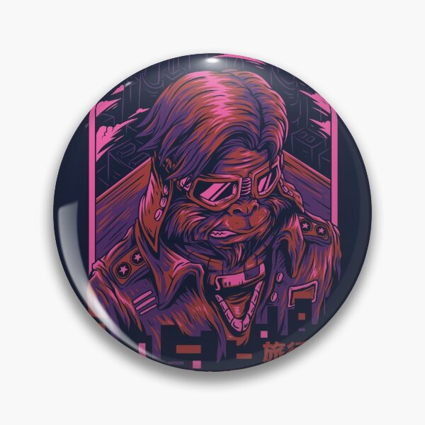 Item preview, Space Monkey Remastered Illustration designed and sold by Peekonet.