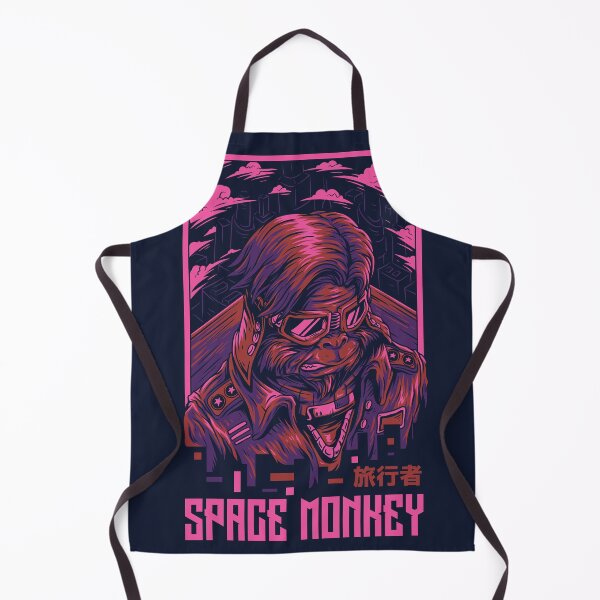Item preview, Space Monkey Remastered Illustration designed and sold by Peekonet.