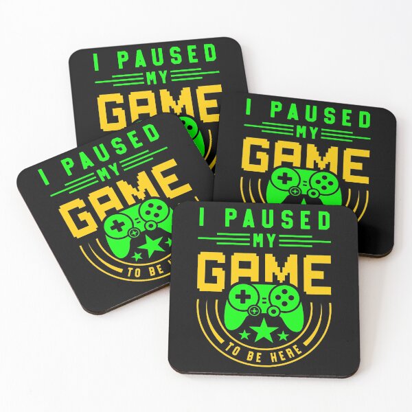 Item preview, I paused my game to be here! designed and sold by Chemo-Ninja.