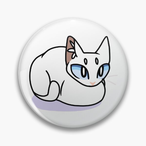 Item preview, Cute white loaf cat design designed and sold by nummiequack.
