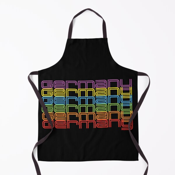 Item preview, Germany in bright retro colors designed and sold by PandLcreations.