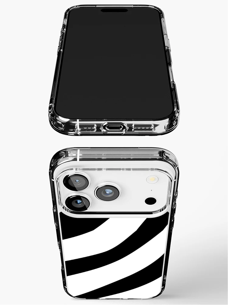 Thumbnail 3 of 5, iPhone Case, White patterns designed and sold by Wolf Atelier.