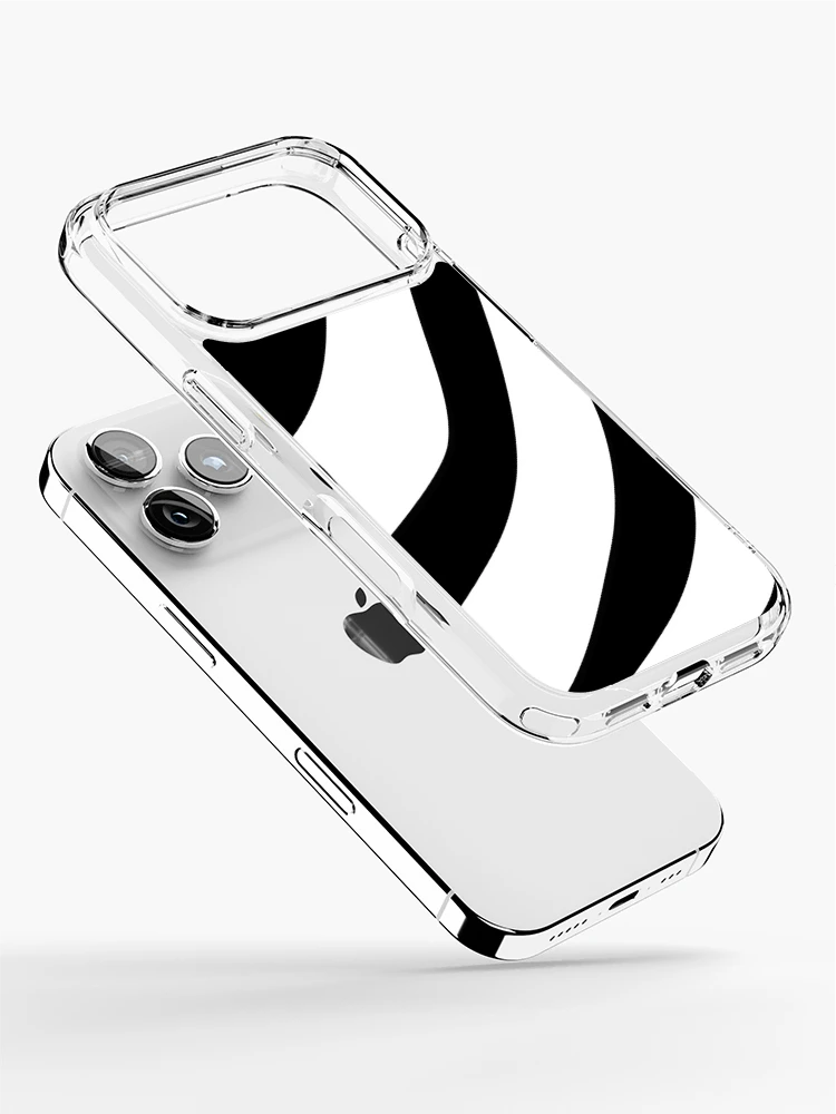 Thumbnail 2 of 5, iPhone Case, White patterns designed and sold by Wolf Atelier.