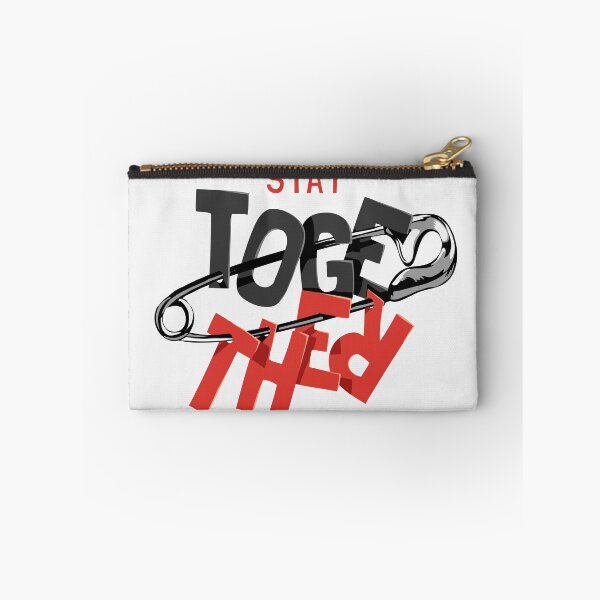 Item preview, Stay Together Slogan Secure Pin Illustration designed and sold by Peekonet.