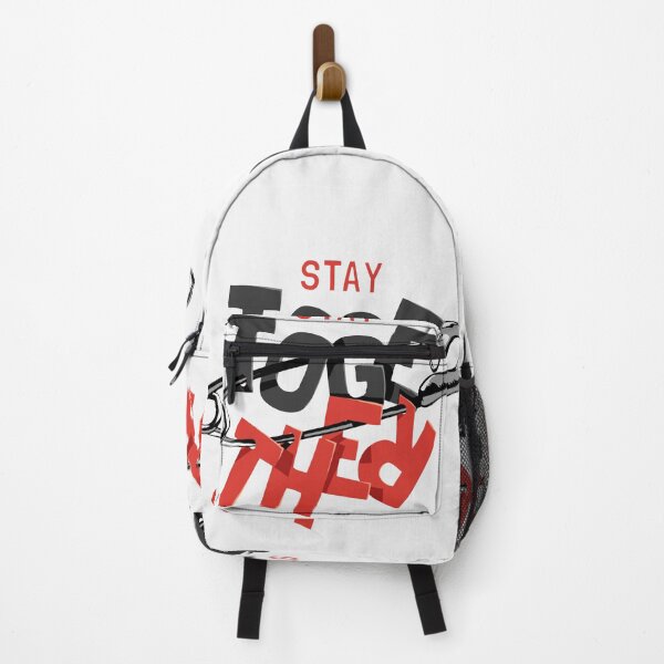 Item preview, Stay Together Slogan Secure Pin Illustration designed and sold by Peekonet.