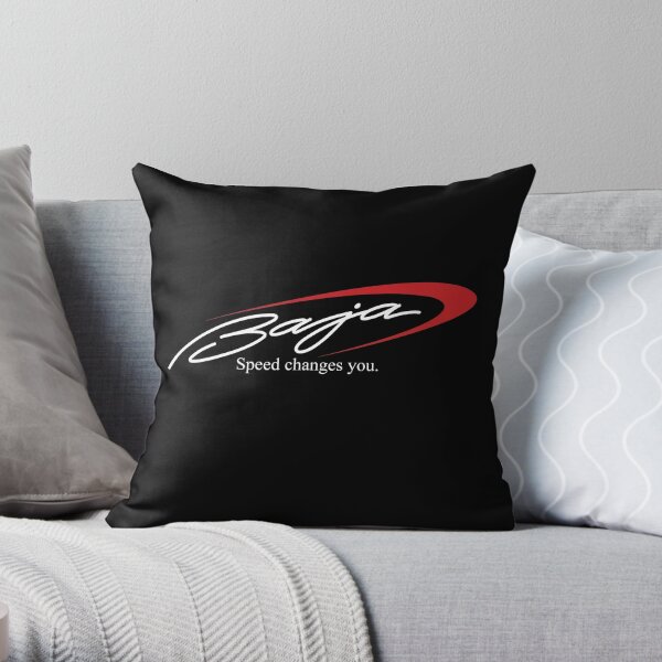 Baja Boats Logo Throw Pillow
