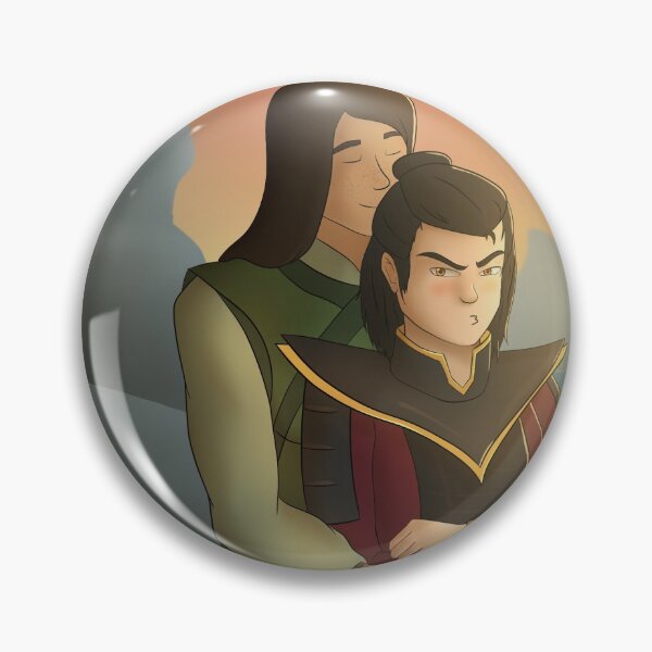 Item preview, Rangshi | Kyoshi x Rangi w/ Background designed and sold by Art-by-AbbyRodz.