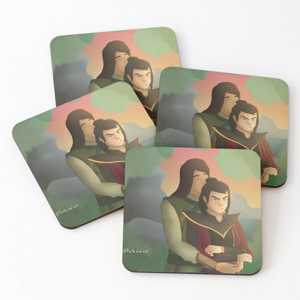 Item preview, Rangshi | Kyoshi x Rangi w/ Background designed and sold by Art-by-AbbyRodz.