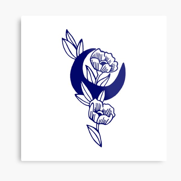 Aperçu de l'œuvre Croissant de fleur de lune créée et vendue par Dekoto.