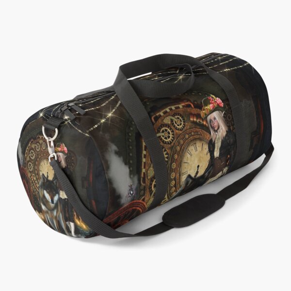 Item preview, Wonderful steampunk women with awesome wolf designed and sold by nicky2342.