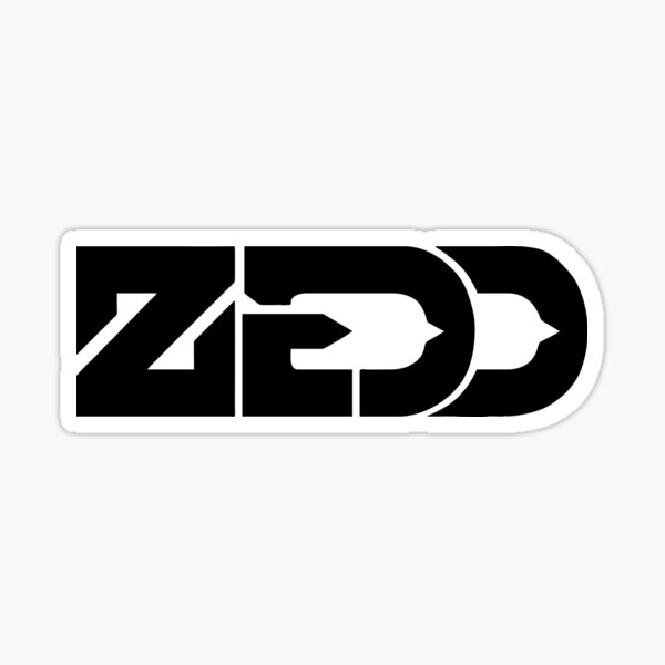 Zedd Logo Stickers Redbubble