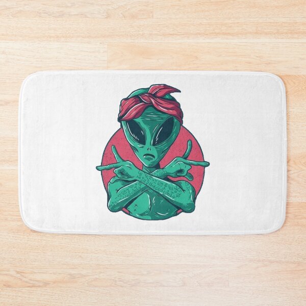 Item preview, We Believe In Humans Thug Life Alien Extraterrestrial Design designed and sold by Sofia Jackson.