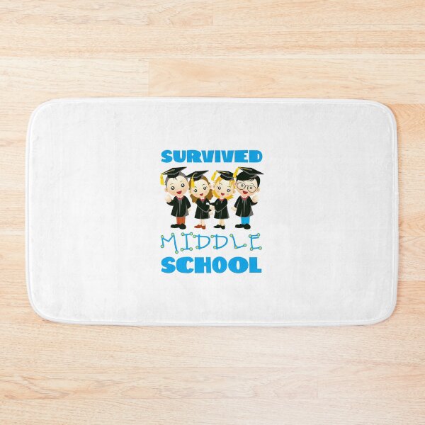 Item preview, Survived Middle School! (on White) designed and sold by PawsitiveMum.