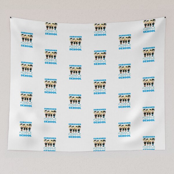 Item preview, Survived Middle School! (on White) designed and sold by PawsitiveMum.