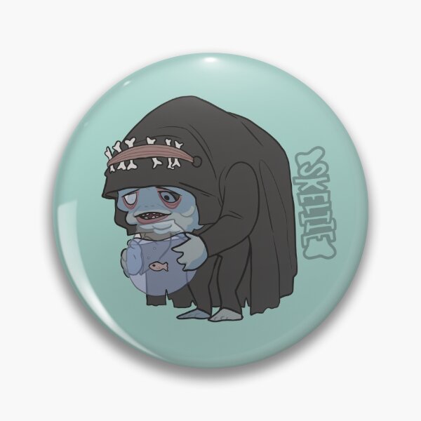 Item preview, Salvatore Moreau / Fish Sticker designed and sold by skeliie.