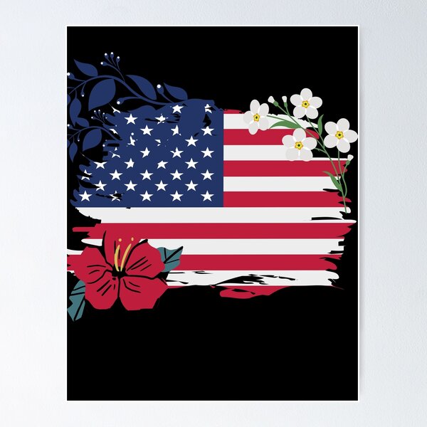 Artikelvorschau, Unabhängigkeitstag USA entworfen und verkauft von Curlyredflowers.
