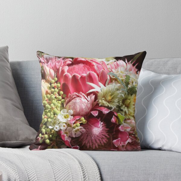 Item preview,  Protea & Native Flower Bouquet Photographic Print designed and sold by ShellyD1055.