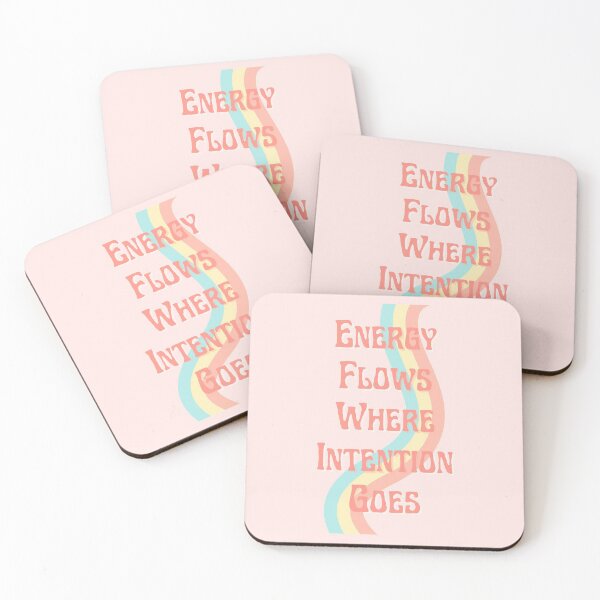 Item preview, Energy Flows Where Intention Goes designed and sold by mooneko.