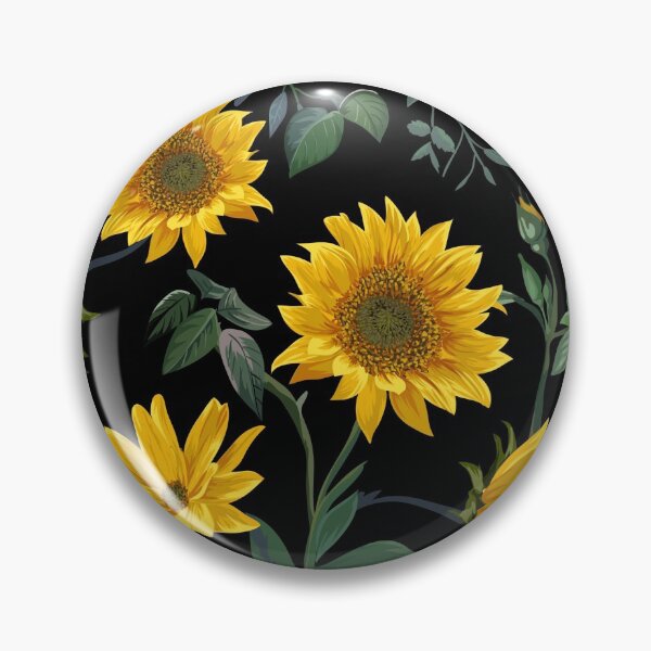 Item preview, Sun Flower Illustration Seamless Pattern designed and sold by Peekonet.
