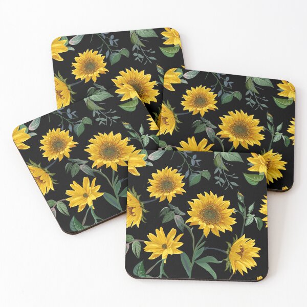 Item preview, Sun Flower Illustration Seamless Pattern designed and sold by Peekonet.