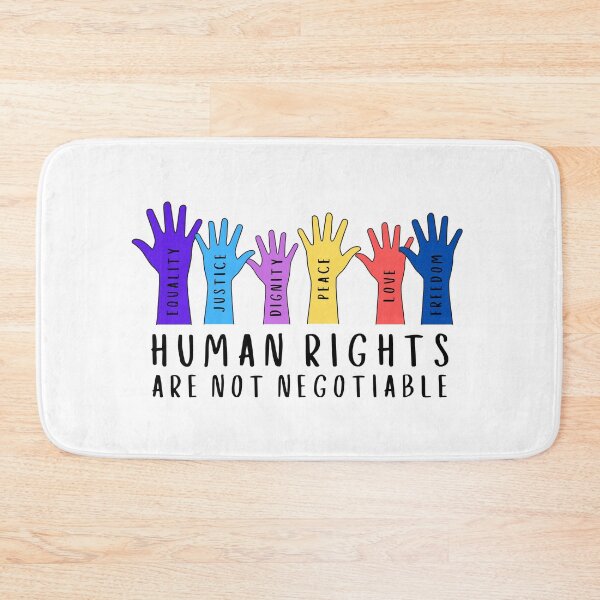 Item preview, Human Rights Are Not Negotiable T-Shirt designed and sold by Kummy Bear Shop.