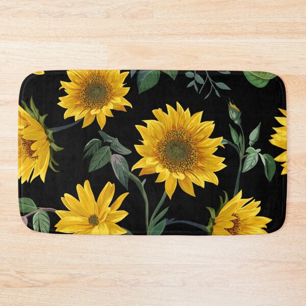 Item preview, Sun Flower Illustration Seamless Pattern designed and sold by Peekonet.