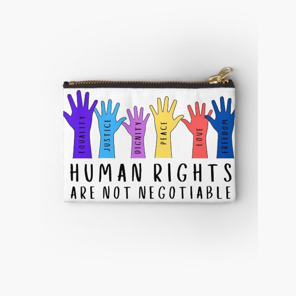 Item preview, Human Rights Are Not Negotiable T-Shirt designed and sold by Kummy Bear Shop.
