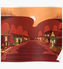 Alpine Ridge Road Poster