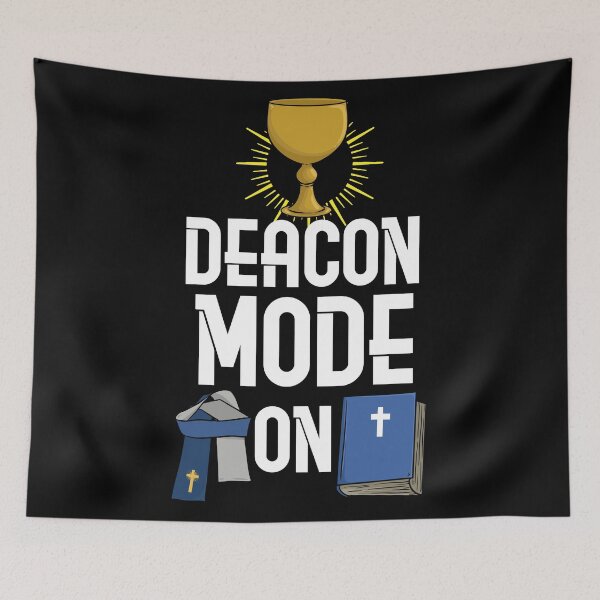 Item preview, Deacon Mode On | Christian Faith designed and sold by Dancing Dolphin Crafts.