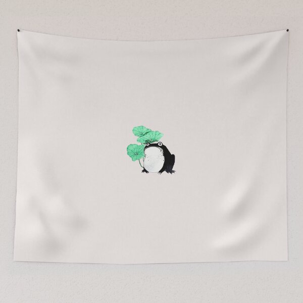 Item preview, Sad Toad | Chubby Black Frog designed and sold by mooonhannah.
