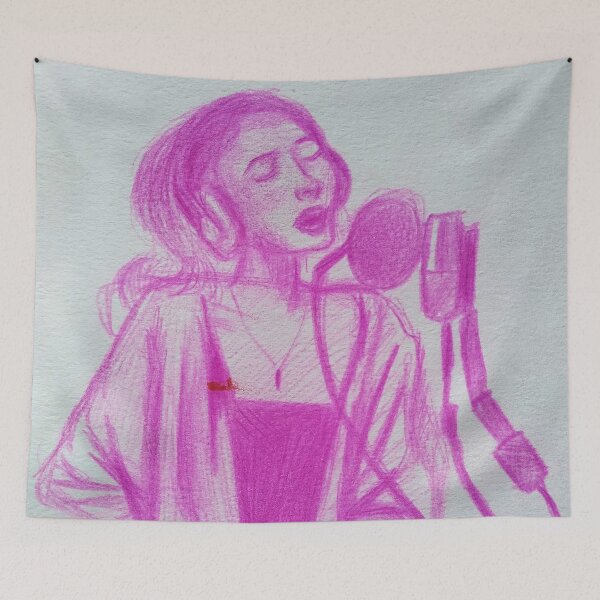 Item preview, Alexandra Porat Portrait designed and sold by LataArtStudio.