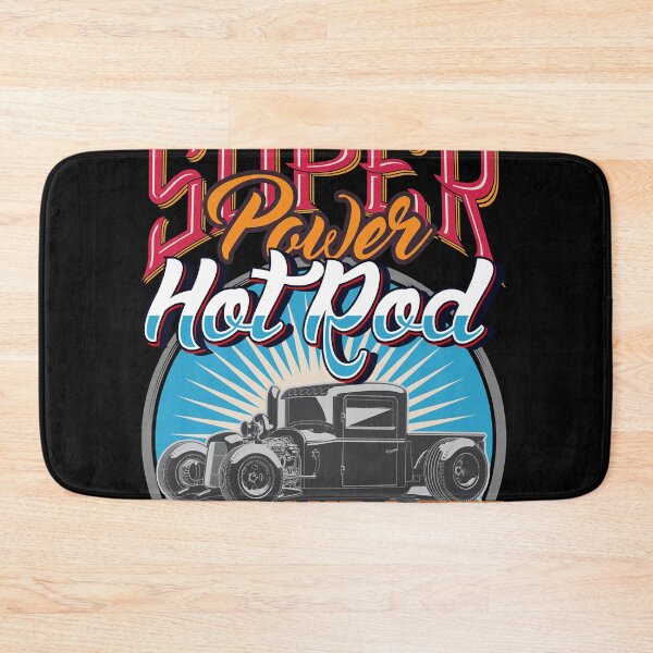 Item preview, Super Power Hot Rod Movie funny vintage saying designed and sold by HotRodChieMovie.