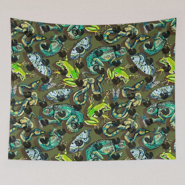 Item preview, Polkadotted Frogs, Reptiles and Snakes designed and sold by ariellemorris.