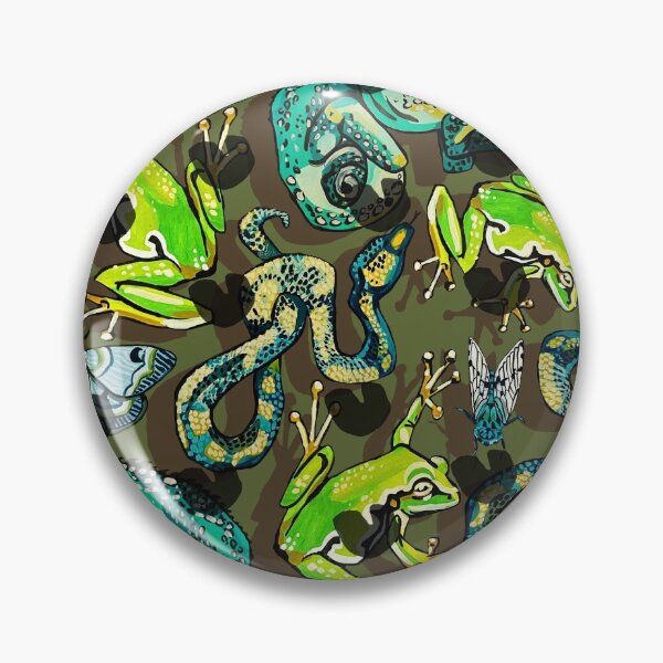 Item preview, Polkadotted Frogs, Reptiles and Snakes designed and sold by ariellemorris.