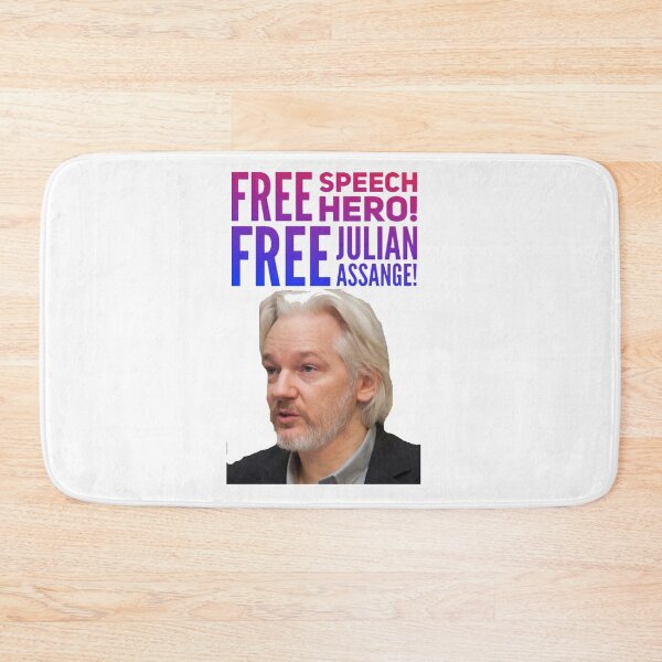Item preview, Free Julian Assange --Free Speech Hero! designed and sold by Samthenet.