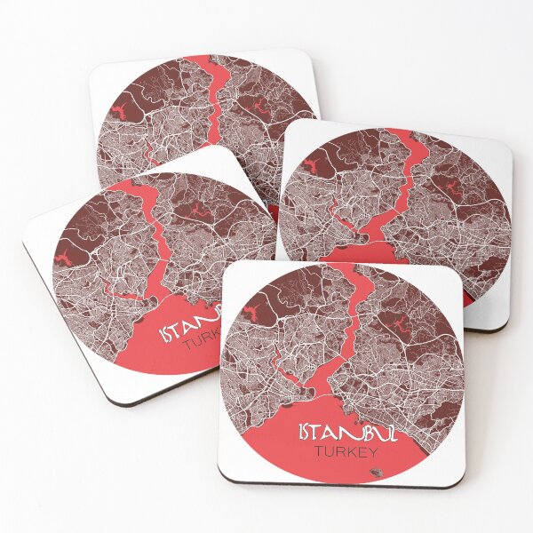 Item preview, Istanbul City Turkey Maposhpere Location Art designed and sold by ihabling.