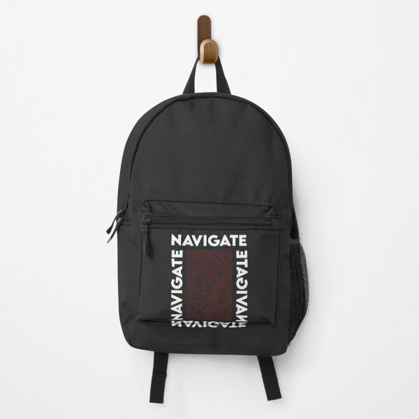 Item preview, 'Navigate' text design (red) designed and sold by Petalette Official.