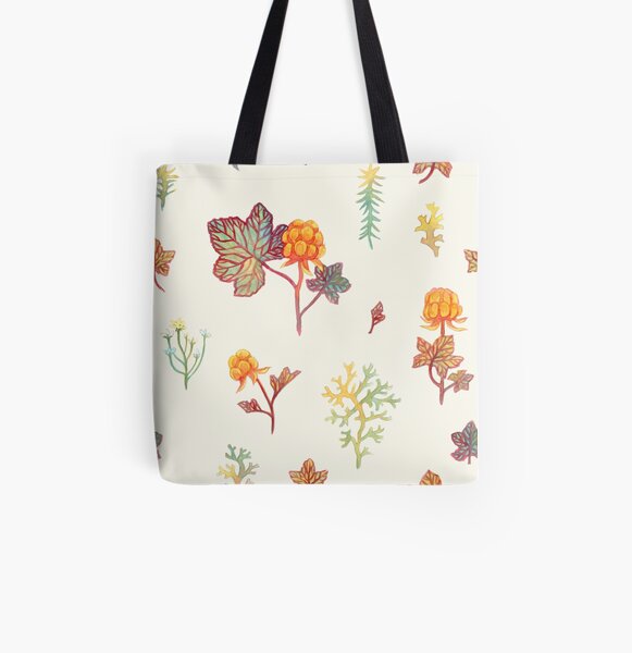 Cloudberry All Over Print Tote Bag