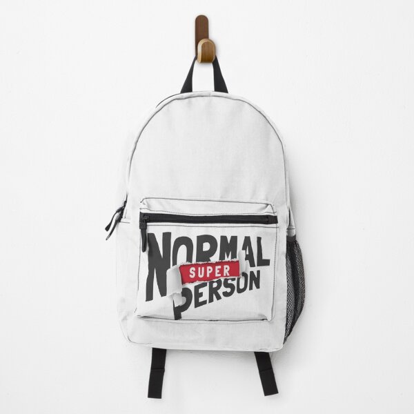 Item preview, SuperNormal Person Slogan Ripped Off Paper Illustration designed and sold by Peekonet.