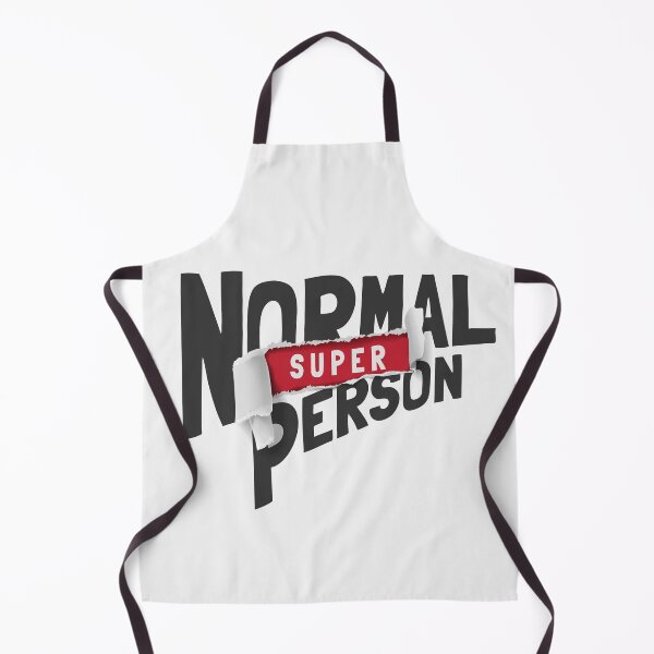 Item preview, SuperNormal Person Slogan Ripped Off Paper Illustration designed and sold by Peekonet.
