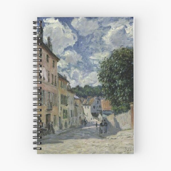 Item preview, Alfred Sisley - A Street, Possibly in Port Marly designed and sold by Coffeesnow.