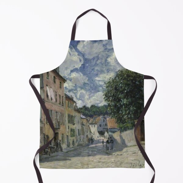 Item preview, Alfred Sisley - A Street, Possibly in Port Marly designed and sold by Coffeesnow.