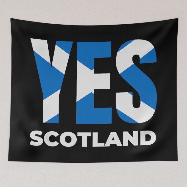 Item preview, Yes Scotland - Scottish Flag Blue - Saltire designed and sold by Indy2tees.