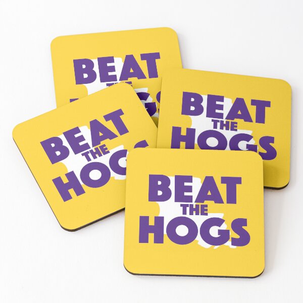 Item preview, Beat the Hogs | Purple & Gold designed and sold by SLAG-Creative.