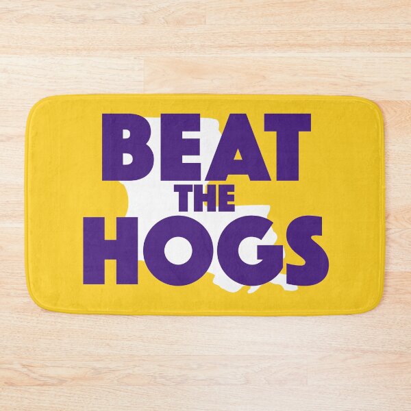 Item preview, Beat the Hogs | Purple & Gold designed and sold by SLAG-Creative.