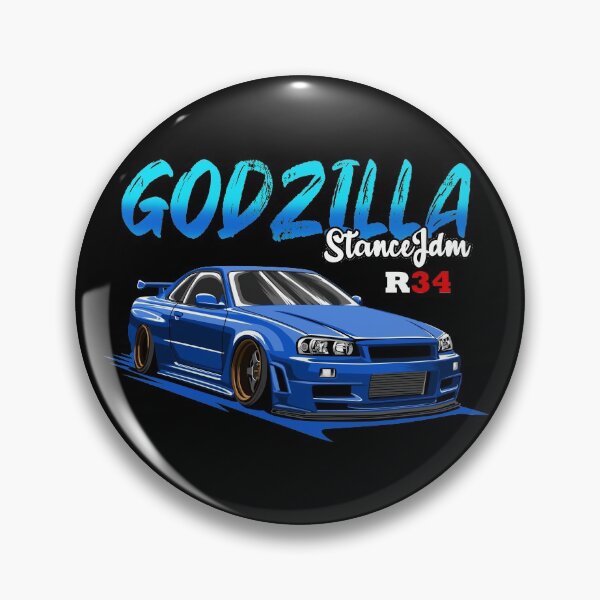 Item preview, Skyline Blue Godzilaa R34 designed and sold by Ryzdesain.