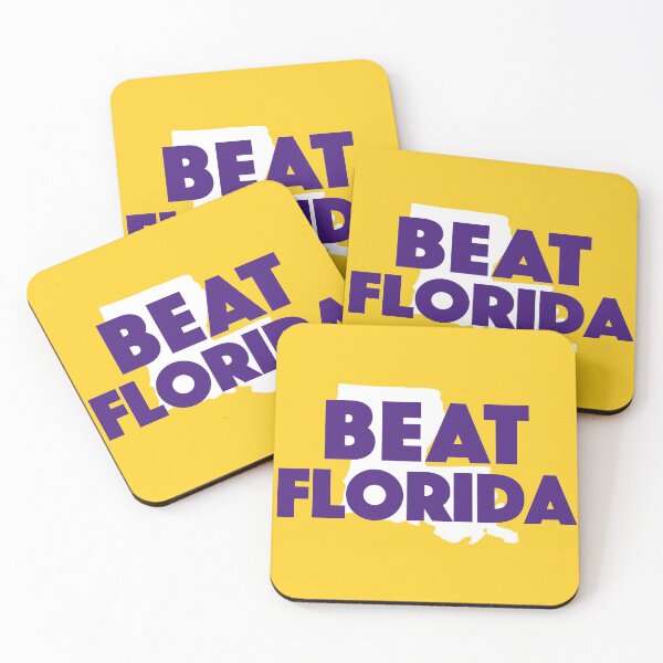 Item preview, Beat Florida | Morado y dorado designed and sold by SLAG-Creative.