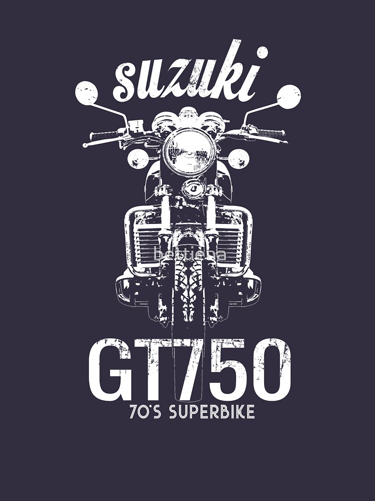 Suzuki GT750 Front by bettiena