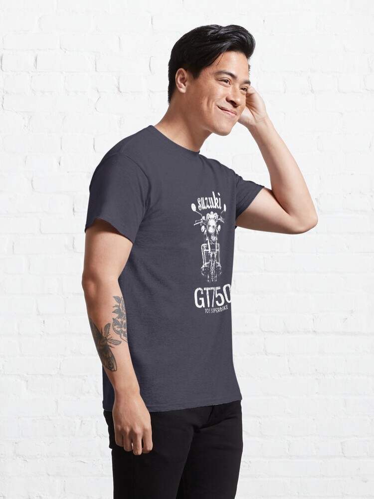 Alternate view of Suzuki GT750 Front Classic T-Shirt